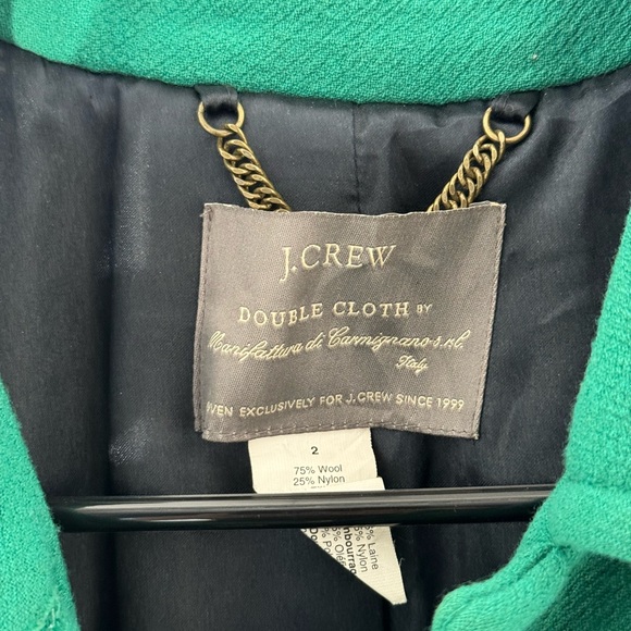 J Crew Lady Day Coat 2. Doublecloth. EUC - Picture 3 of 3